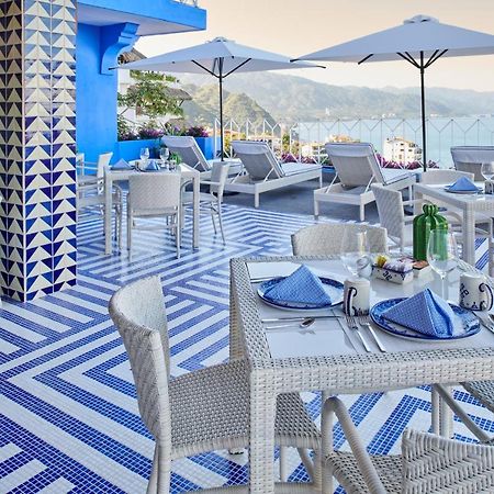 Hotel Luxury Patio Azul (Adults Only) 巴亞爾塔港 外观 照片 The rooftop bar at the hotel