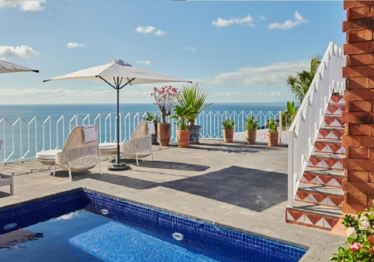 Hotel Luxury Patio Azul (Adults Only) 巴亞爾塔港 外观 照片 Rooftop pool