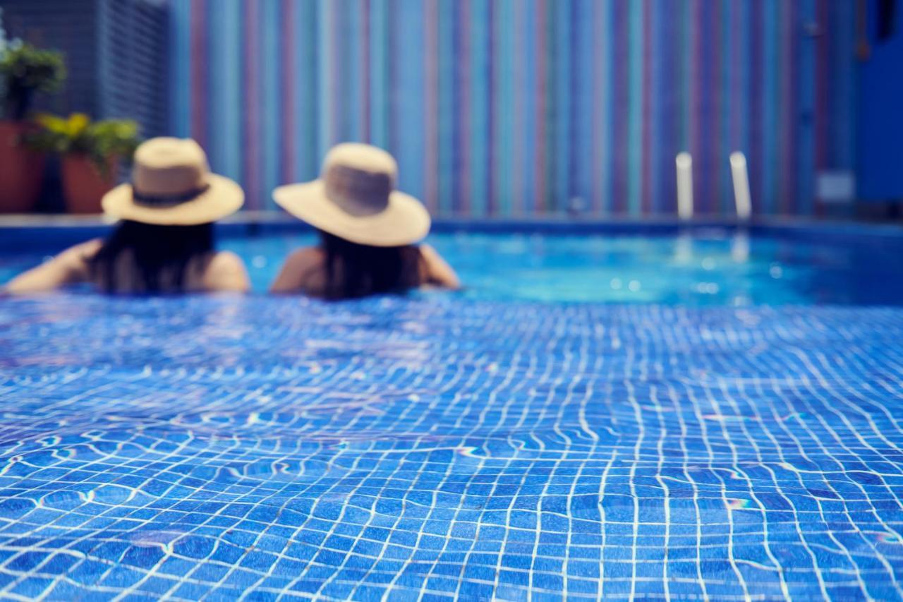 Hotel Luxury Patio Azul (Adults Only) 巴亞爾塔港 外观 照片 Swimming pool