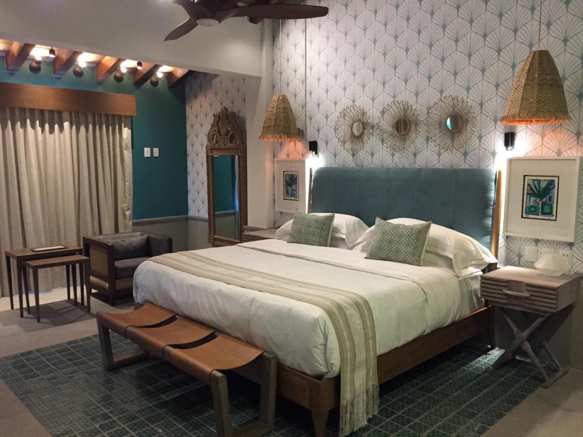 Hotel Luxury Patio Azul (Adults Only) 巴亞爾塔港 外观 照片 A bedroom at the hotel