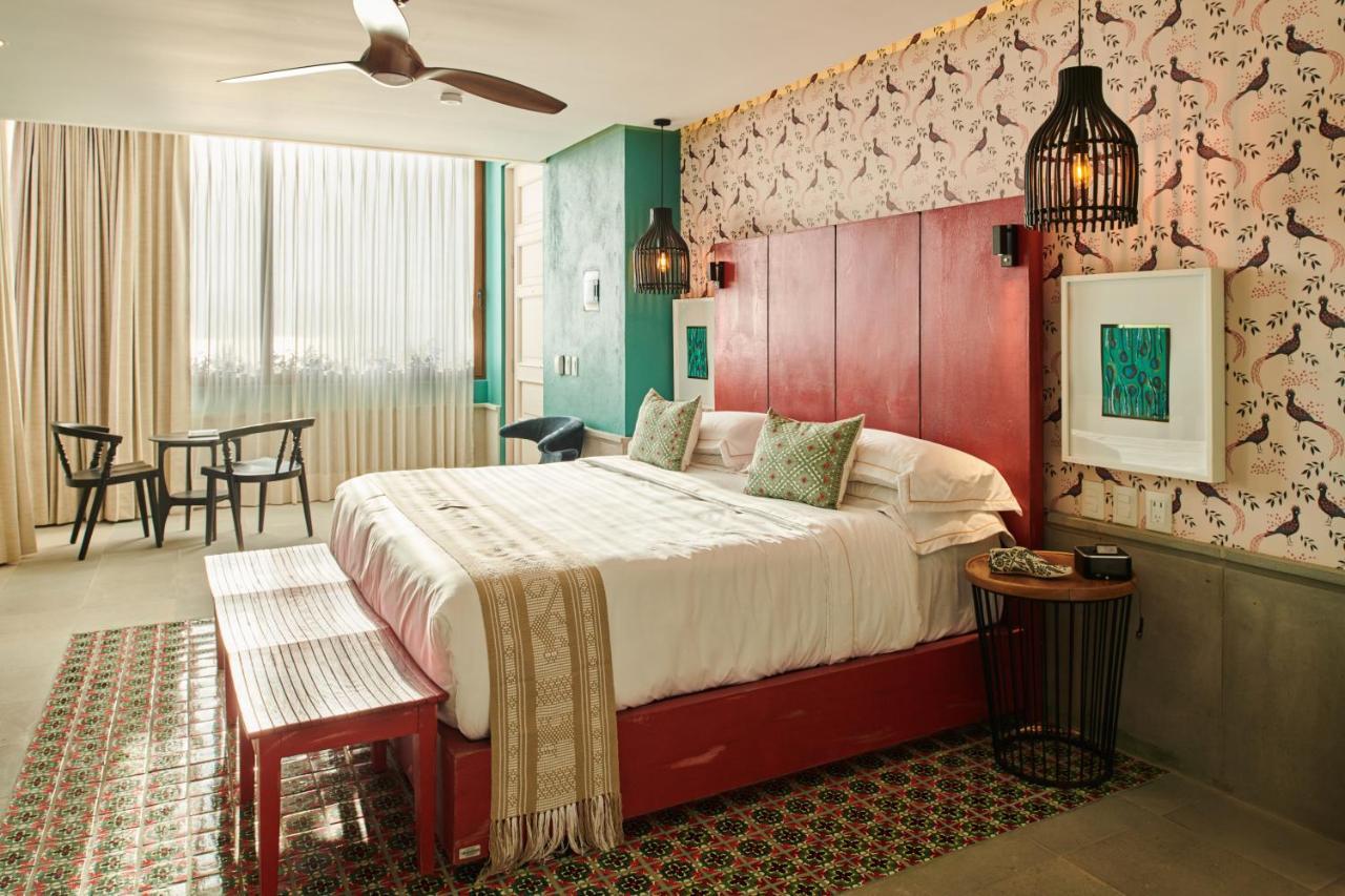 Hotel Luxury Patio Azul (Adults Only) 巴亞爾塔港 外观 照片 A bedroom at the hotel